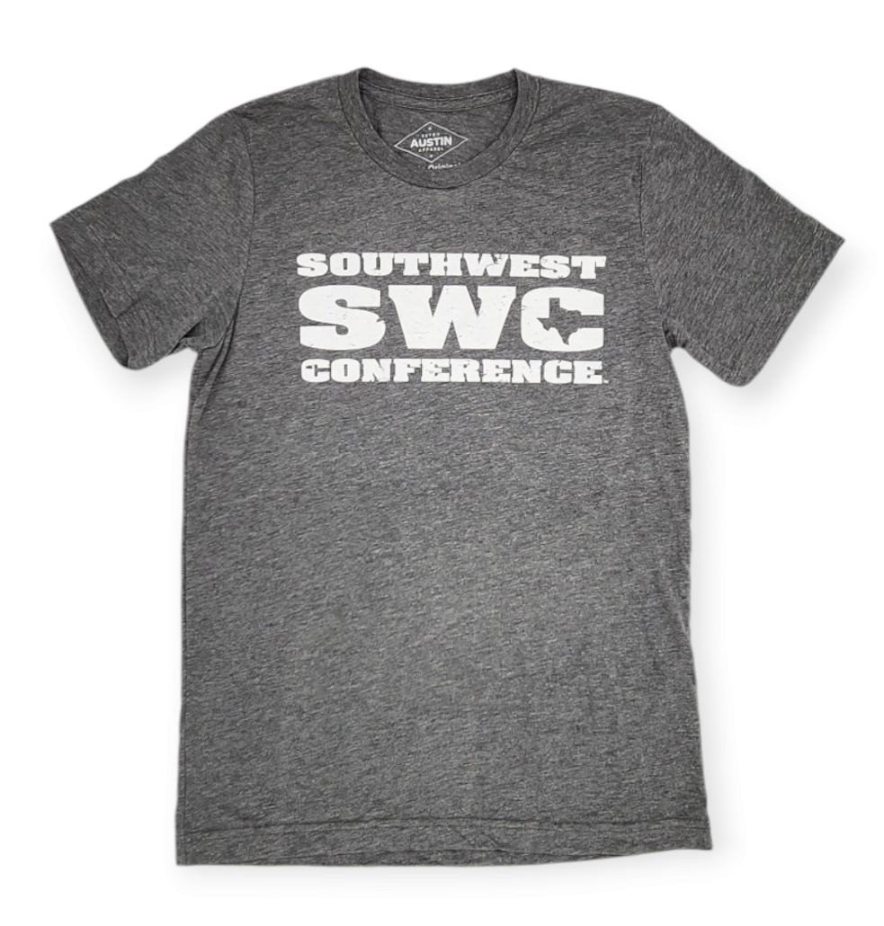 Southwest Conference (SWC) Grey Retro Tee