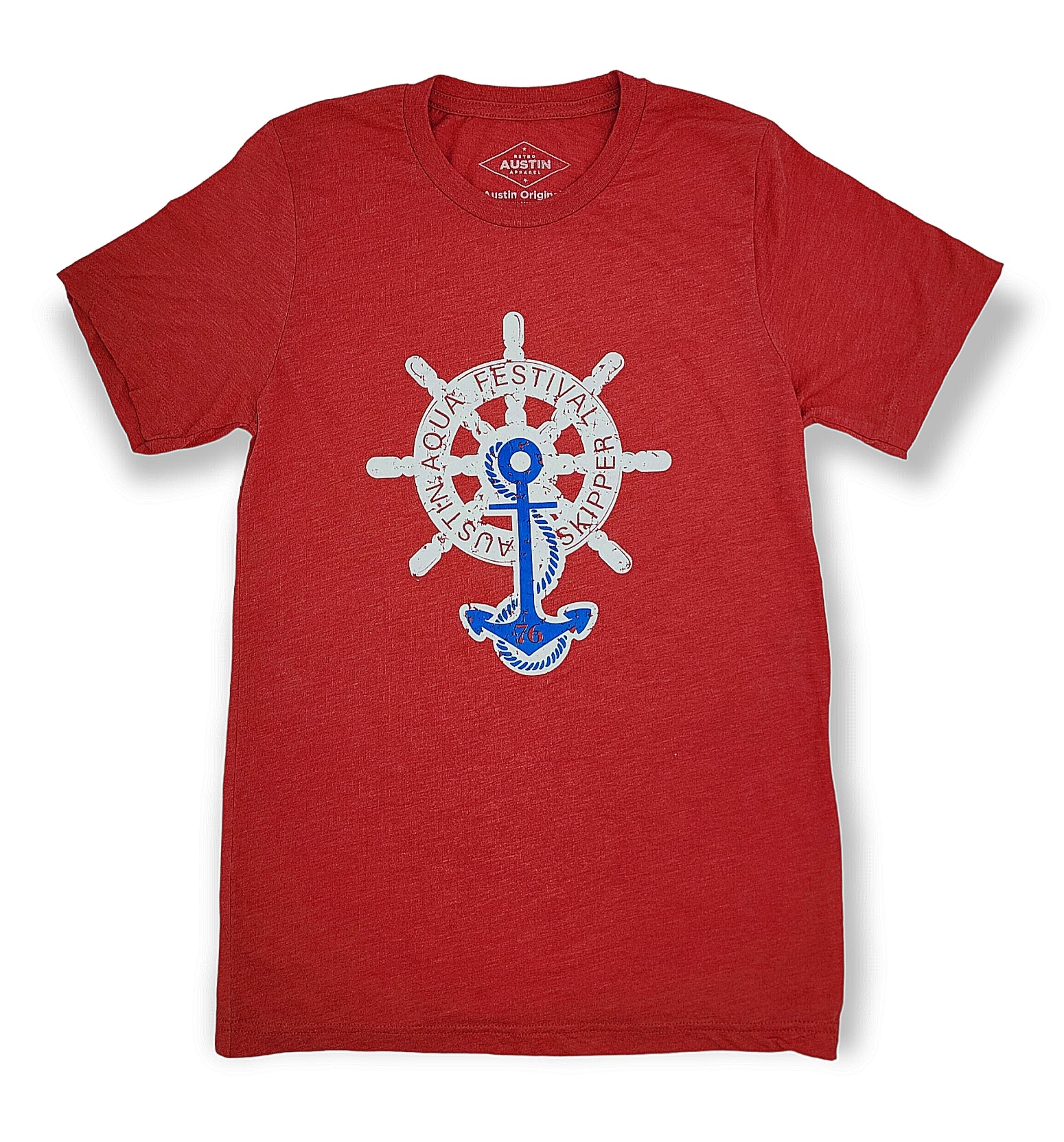 Aqua Fest Retro Tee - Red